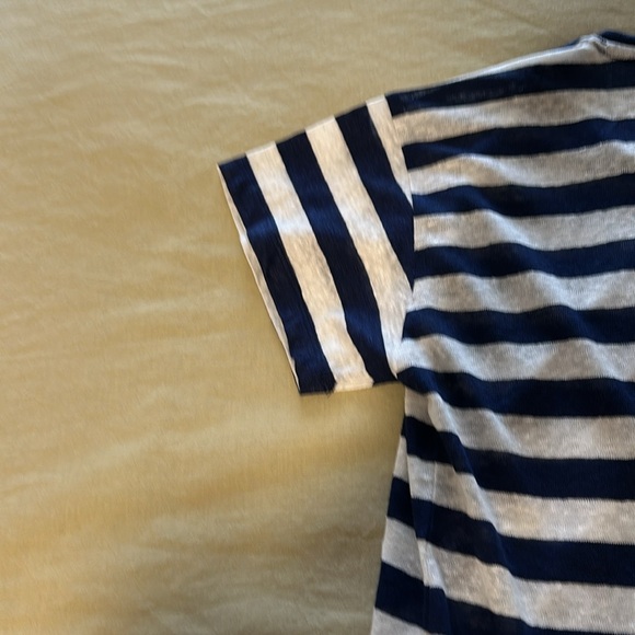 J. Crew linen tee shirt. Nice drape. New with tag. Too large for me. - Picture 4 of 4